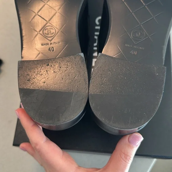 Chanel Turnlock Loafers - Picture 9 of 12